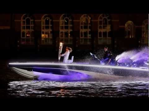 David Beckham Brings Olympic Torch to Opening Ceremony