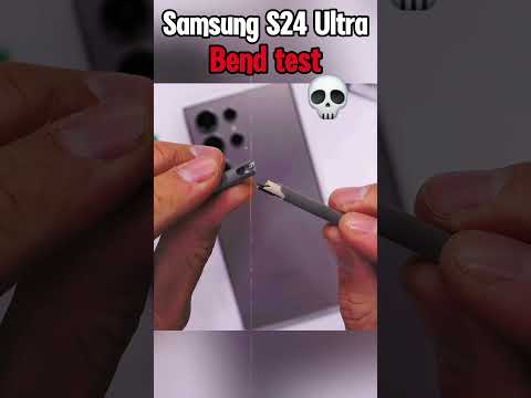 💀Samsung S24 Ultra Bend Test – UNBREAKABLE or TOTAL DISASTER?! 😱🔥#shorts#viralvideo