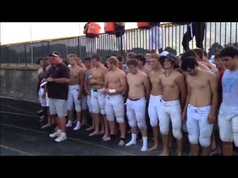 JCA Varsity Football Takes the ALS Ice Bucket Challenge