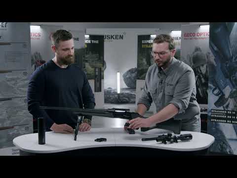 rifles: Strasser innovations for 2022: the lightweight RS14 Evolution Unic Carbon rifle and the ultra-flexible bONE bipod