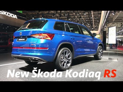 Škoda Kodiaq RS 2019 first quick look in 4K - Active info display