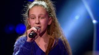 Nina - &#39;What&#39;s The Pressure&#39; | Blind Auditions | The Voice Kids | VTM