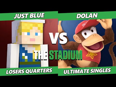 The Stadium 2 Losers Quarters - Just Blue (Steve) Vs. Dolan (Diddy Kong) SSBU Ultimate Tournament