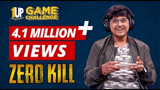 Zero Kill Challenge with MortaL | 1Up Game Challenge | PUBG Mobile