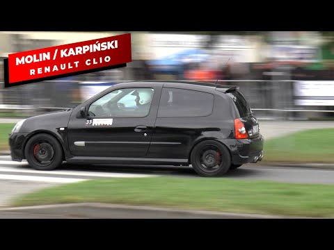 5 Rajdowy Ustroń 2021 - Molin / Karpiński - Renault Clio