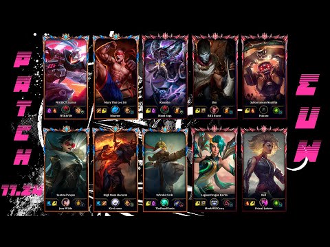 EUW Challenger Match #288 Highlights Patch 11.24
