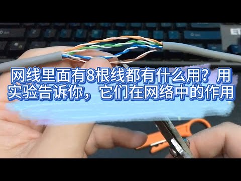 網路線8芯作用