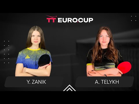 18:00 Yulianna Zanik - Anastasiia Telykh 07.06.2024 TT Euro.Cup Ukraine Star. TABLE 4
