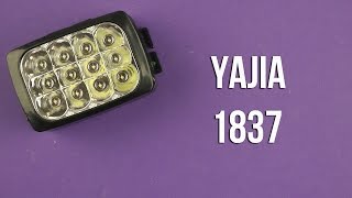 Yajia YJ-1837 - відео 1