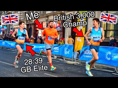 I asked elite runners to pace my fastest 10K - London