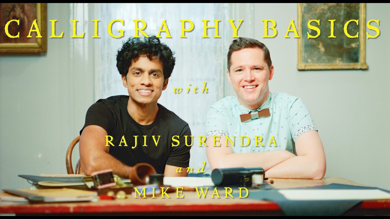 How to Improve your Handwriting with Rajiv Surendra and Mike Ward (Spencerian)