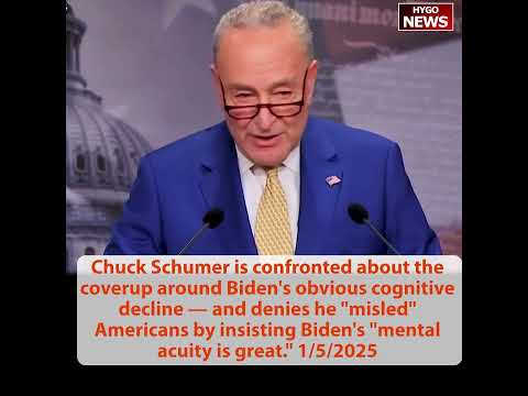 Biden ignores questions& shuffles out; Hillary on misinformation; Schumer misled Biden mental acuity