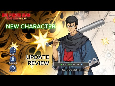 NEW old world metal bat version 2 update review! (One punch man road to hero 2.0)