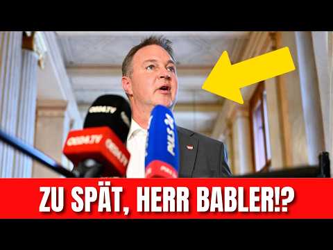 BABLER under pressure - SPÖ attacks FPÖ | Meinl-Reisinger Kyiv & drone center being built