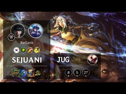Sejuani Jungle vs Lee Sin - KR Challenger Patch 10.6