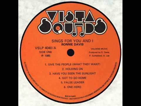 Ronnie Davis - Got To Go Home