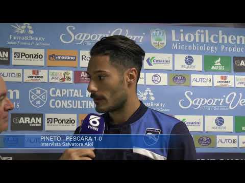 Pineto - Pescara 1-0: Salvatore Aloi