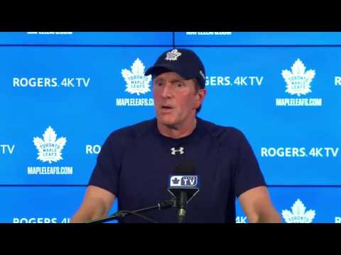 Maple Leafs Morning Skate: Mike Babcock - December 19, 2016