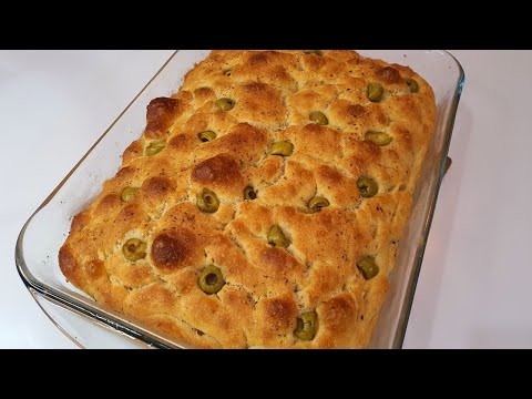 No-Knead Focaccia Bread | Easy Recipe | How to Make Soft and Flavorful Focaccia
