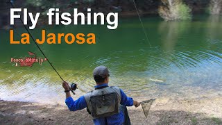 Pescando a mosca en La Jarosa abril 2011