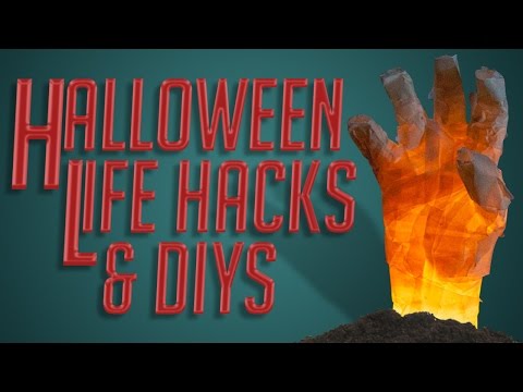 HALLOWEEN LIFE HACKS & DIYS! - Make this halloween awesome! Video