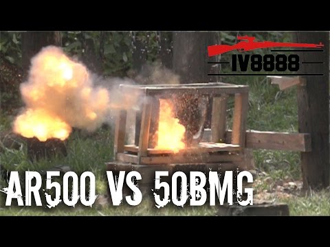 AR500 Armor vs 50BMG API
