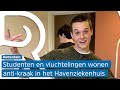 18-jarige Baruch woont anti-kraak in het gesloten Havenziekenhuis