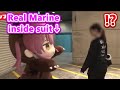 They Didn T Know Real Marine Was Inside The Mascot Suit