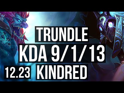 TRUNDLE vs KINDRED (JNG) | 9/1/13 | EUW Master | 12.23