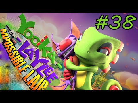 Yooka-Laylee and the Impossible Lair - Walkthrough - Part 38 - Scareship Shootout HD
