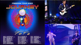JOURNEY announces &quot;Freedom Tour 2023&quot; with TOTO - dates and venues released!