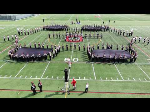 Ohio State Marching Band Stevie Wonder Halftime Show at Practice 9 10 2016 OSU vs Tulsa