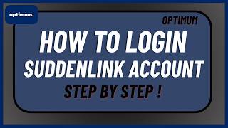 How To Login Suddenlink Account Step by Step !