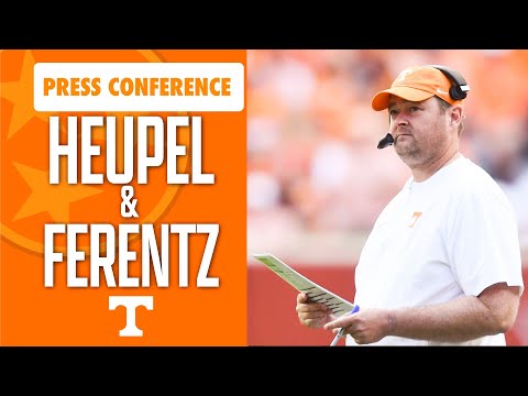 Tennessee HC Josh Heupel and Iowa HC Kirk Ferentz talk ahead of the Citrus Bowl