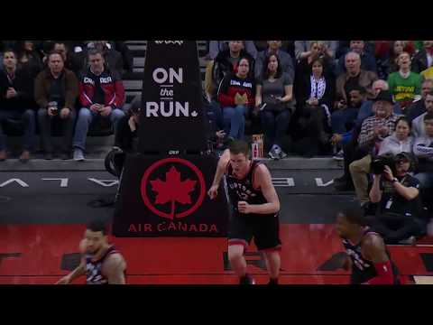 Raptors Highlights: Poeltl Denial and Miller Three - March 16, 2018