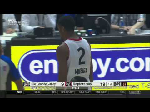 Raptors 905 Highlights: Moreira Coast to Coast - April 27, 2017