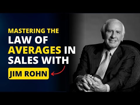Mastering the Law of Averages in Sales with Jim Rohn in 2023 #motivation