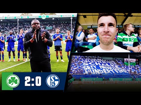 FÜRTH vs SCHALKE 2:0 Stadion Vlog 🔥 Pleite zum Abschluss der Katastrophen-Saison!