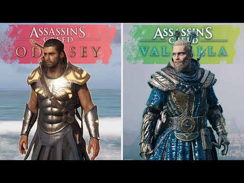 AC: Odyssey (2018) vs AC: Valhalla (2020) | FULL Game Comparison