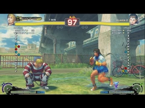 Sasaki (Cody) vs Uryo (Sakura/Rose) - AE 2012 Matches *1080p*