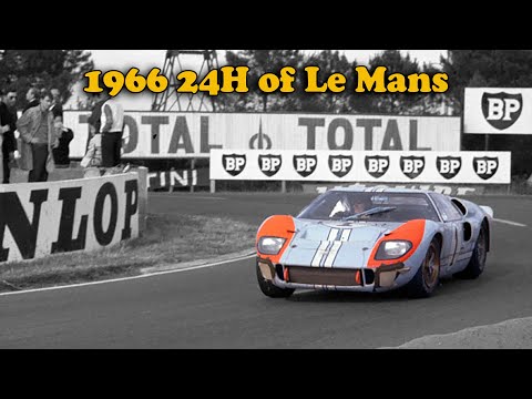1966 24H of Le Mans (Rare French Film)