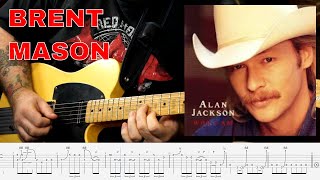 Brent Mason Solo - Alan Jackson - All American Country Boy (TAB)