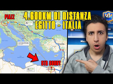 (NON FATELO) 70.000 VIEWS e 10.000 LIKES e STR SOUDY viene in ITALIA dall'EGITTO! | Clash Royale ITA