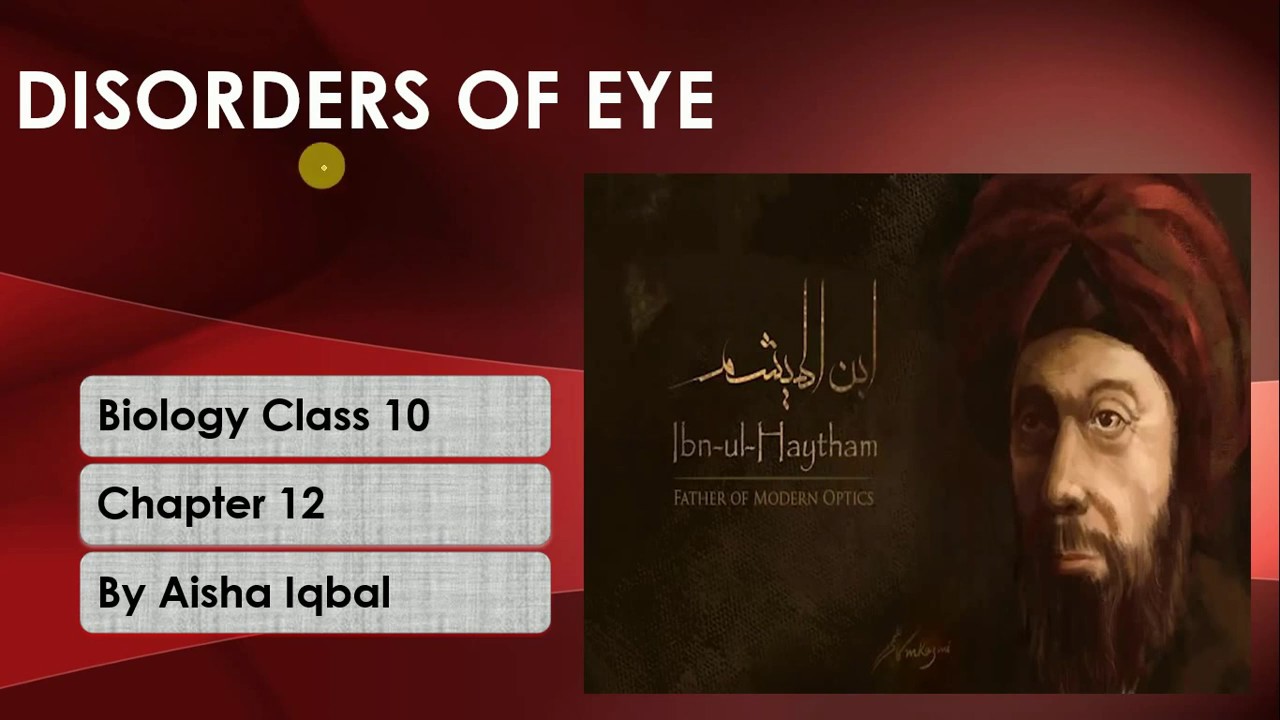 Disorder of Eye