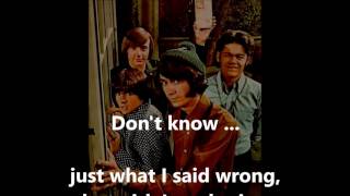 A Little Bit Me, A Little Bit You  THE MONKEES (with lyrics)