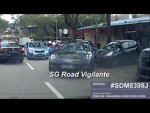27feb2026 Jalan Seh Chuan  #SDM8398J porsche panamera hit and run on parked honda fit #SJM8921C