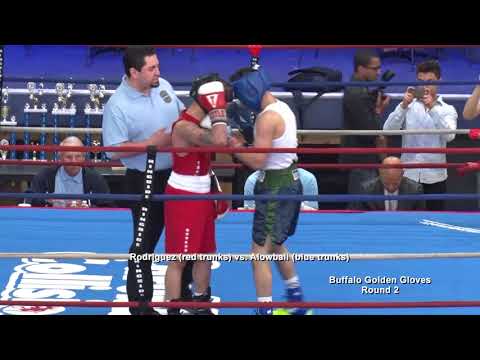 2018 Buffalo Golden Gloves: Jonathan Rodriguez vs Samir Alowbali