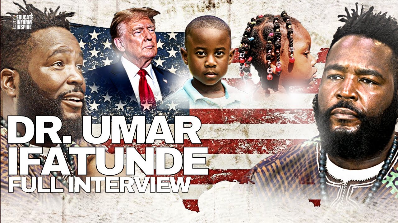 Dr. Umar On Donald Trump , Toxic Podcast Culture, Spirituality, Black Youth + Unemployment Crisis
