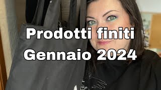 Cosmesi naturale : prodotti finiti di Gennaio