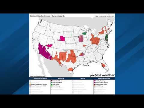 July 9, 2020 Weather Xtreme Video - Afternoon Edition